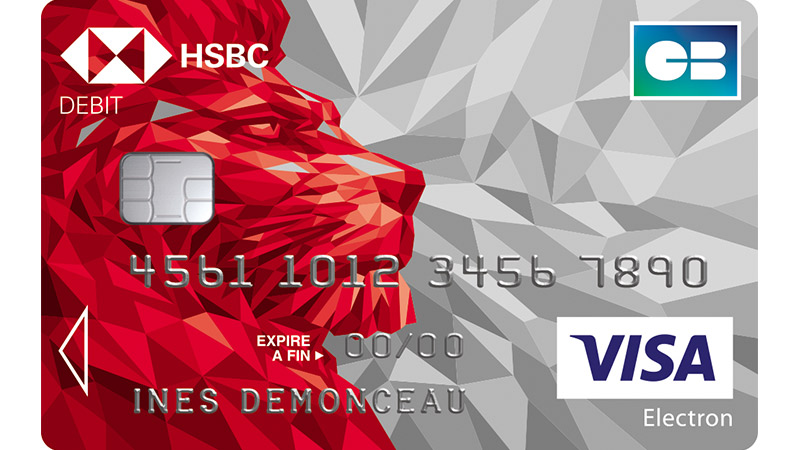 tack Plant Joint Carte Visa Electron - cartes bancaires HSBC France